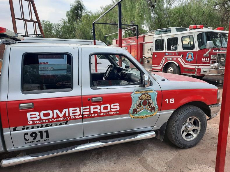 robo, bomberos, las heras - 518546