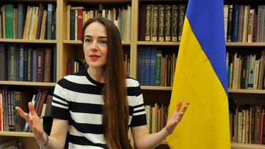 Oleksandra Matviichuk, ganadora del Nobel de la Paz, reclamó más armas para liberar esos territorios. &nbsp;