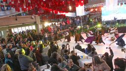 Gran Peña del 25 de Mayo en el Le Parc: canto, danza y comidas típicas