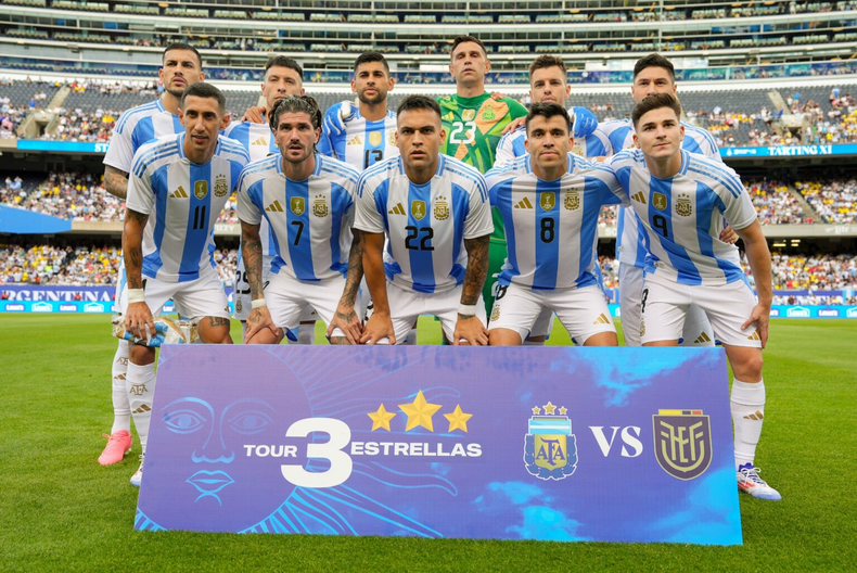 Argentina defiende el título en la Copa América.
