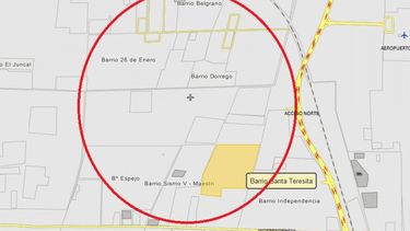 Sitio Andino | Mapa guerra de bandas Las Heras