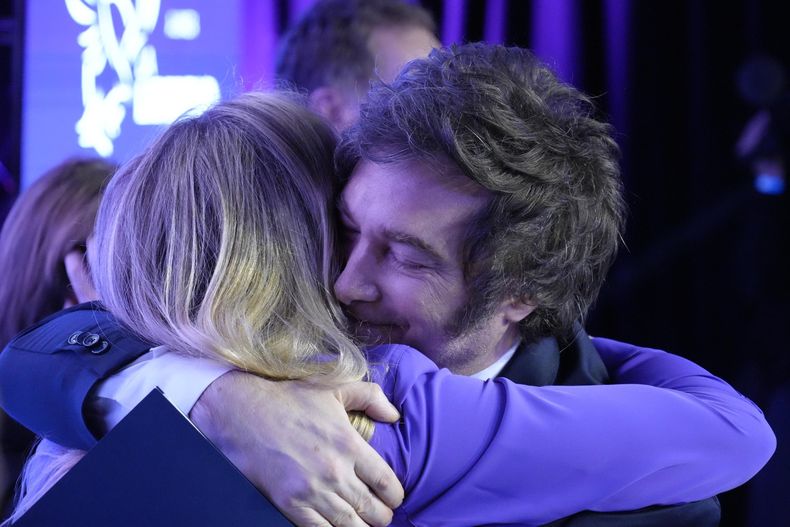 El presidente Javier Milei celebró la aprobación de la reforma laboral en el Senado.&nbsp;
