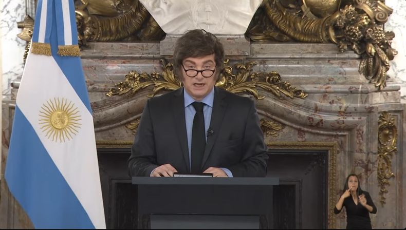 Alfredo Cornejo celebró el mensaje de Javier Milei por cadena nacional.