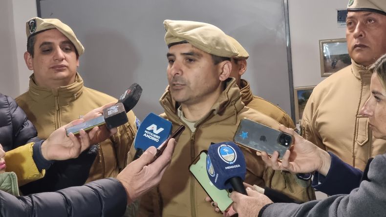 Jefe de la Policía Rural, comisario Adrián Ríos.
