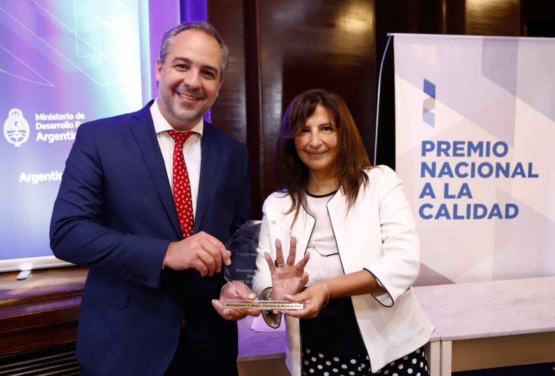 Matias Stevanato, premio nacional calidad