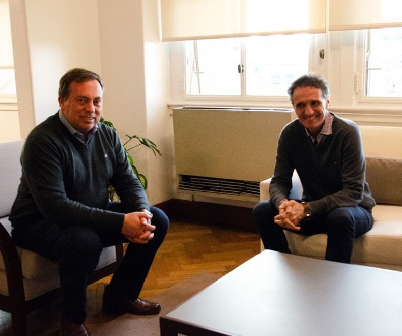 El Intendente Aveiro estuvo reunido con el Ministro Katopodis
