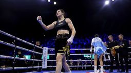 La púgil argentina presentó batalla pero no se le dio. La púgil argentina presentó batalla pero no se le dio.