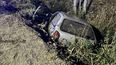 Así quedó el coche que manejaba el efectivo policial. Así quedó el coche que manejaba el efectivo policial.