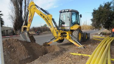 Sitio Andino | Obras de gas en Rivadavia