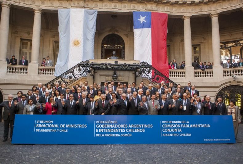 Héctor Timerman con cancilleres
