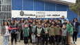 sorpresa para los alumnos de una escuela albergue de san carlos: que recibieron