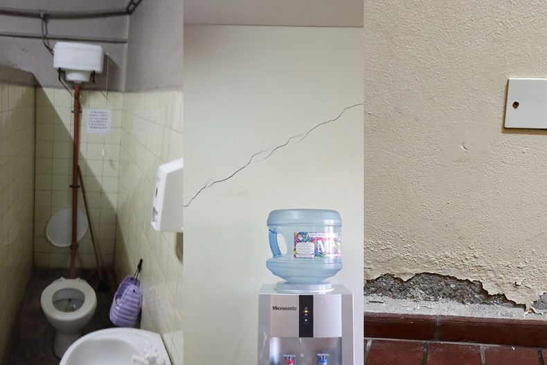 Salud mental: profesionales denuncian pésimas condiciones edilicias. Fotos: Gentileza