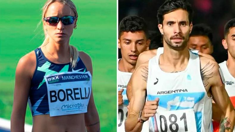 Federico Bruno y Floencia Borelli alcanzaron medalla de oro.