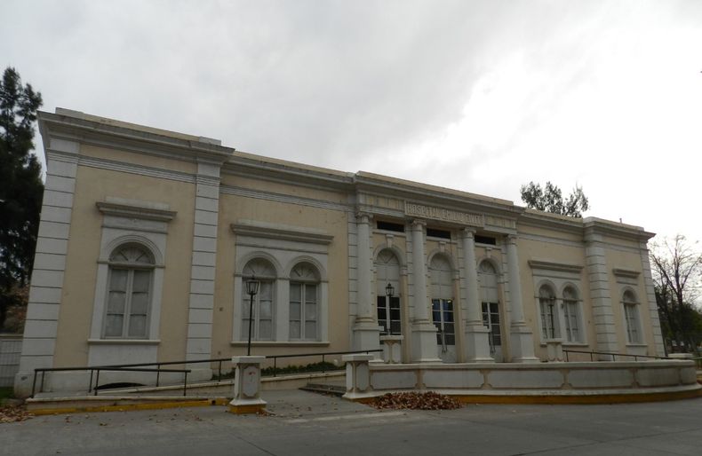 Vista de la construcción que se reconvertirá en el Espacio Quino, en el Parque San Martín. La licitación se definirá en enero del 2023