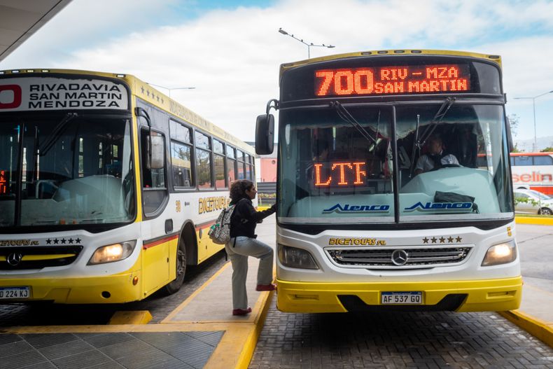 Boleto de colectivo, en alza para el servicio de media y larga distancia.