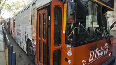 Sitio Andino | paro choferes trole, troles, trolebus, transporte público de pasajeros, conductores