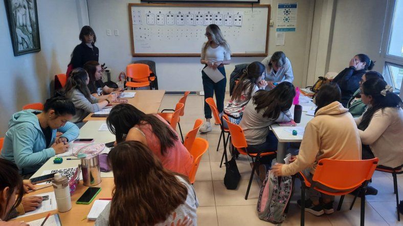 Taller de Braille en Malargüe.