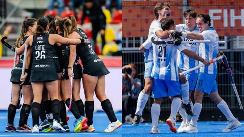 Los Leones y Las Leonas tendrán un lunes cargado de acción en el Mundial de Hockey 2026. &nbsp;