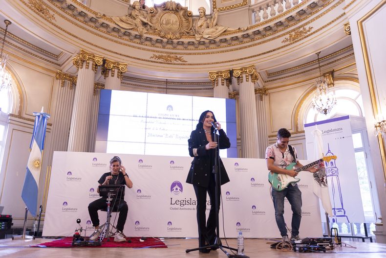 Lali Espósito fue declarada como Personalidad de la Cultura porteña.