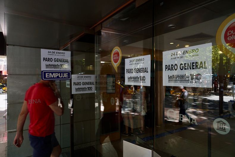 Paro de la CGT: cómo funcionan los bancos en la provincia de Mendoza.
