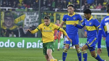 Boca Juniors ganó sobre la hora.