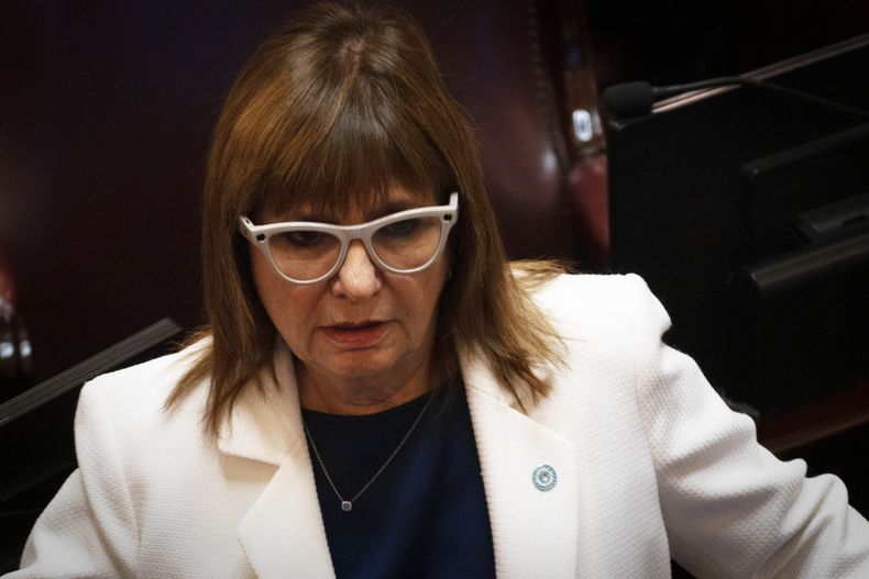 Patricia Bullrich, sesión Senado 26-02-26 (02)