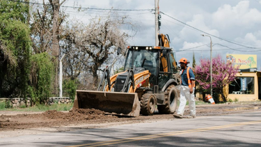 Una de las obras de infraestructura hídrica más relevantes para el departamento de Tupungato. Una de las obras de infraestructura hídrica más relevantes para el departamento de Tupungato.