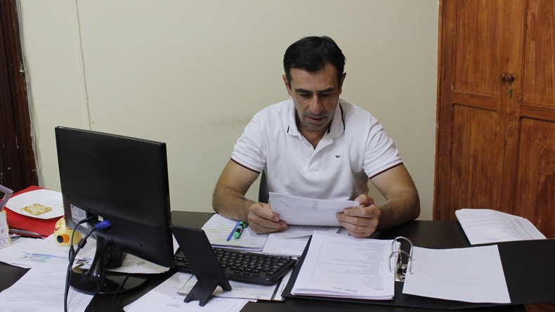 José Morán, Director de Educación en General Alvear.