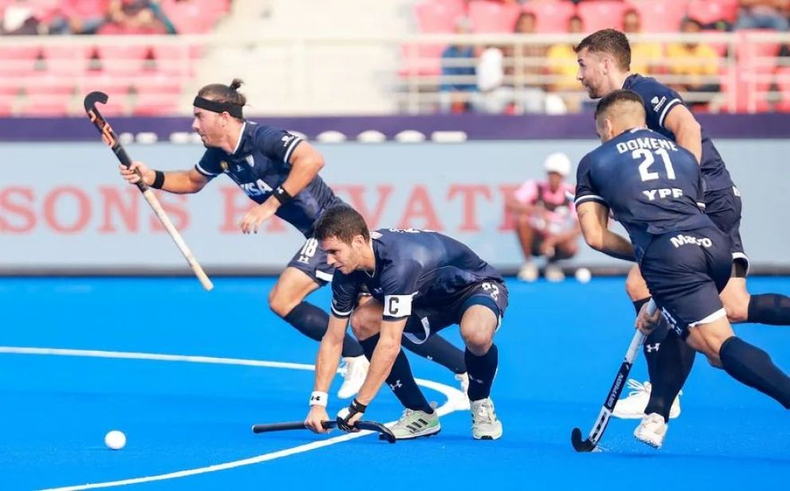 La Selección masculina de hockey sobre césped de Argentina debe sumar.