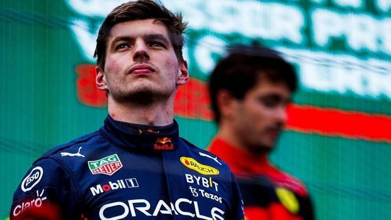 Verstappen se mostró tranquilo.