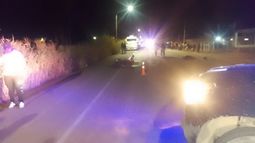 Un hombre falleció en un accidente vial en San Martín