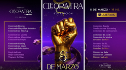 Quiénes son las ganadoras de los Premios Cleopatra 2026: las mujeres que lideran las redes