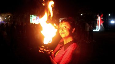 Guaymallén: noche de luz y fuego para artistas y creativos.&nbsp;