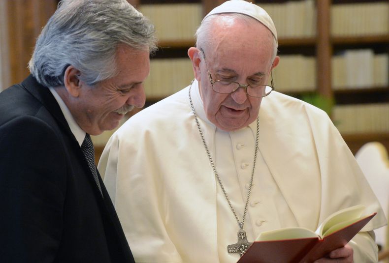 alberto fernandez, papa, francisco