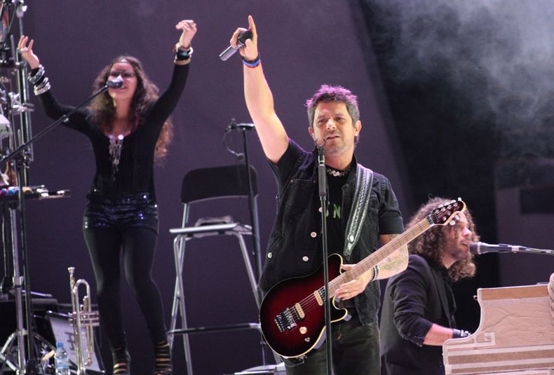 cuarta noche, repetición fiesta de la vendimia 2013, Alejandro Sanz