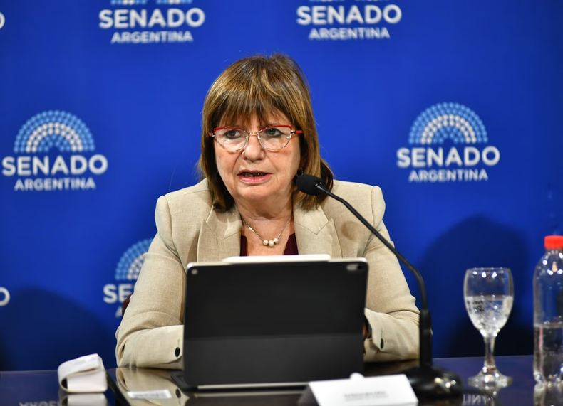 Patricia Bullrich tras la reforma de la Carta Orgánica.