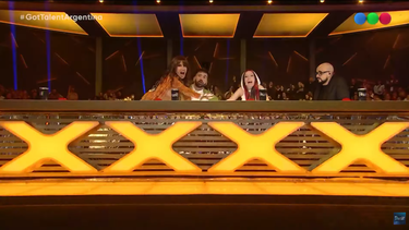 El botón dorado de Flor Peña en Got Talent Argentina.