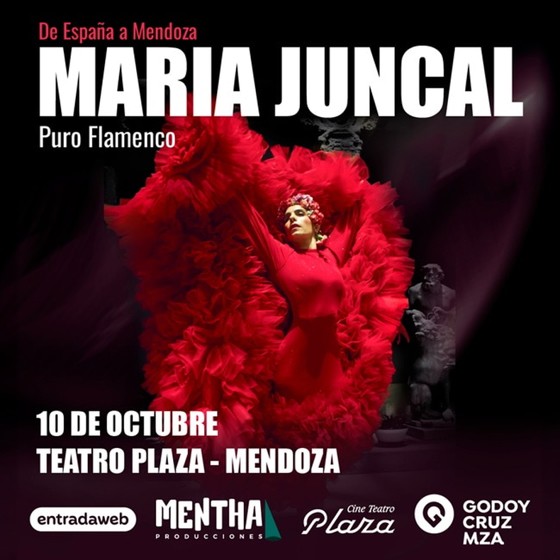 María Juncal trae la fuerza del flamenco a Mendoza
