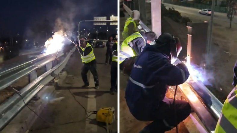 Tras el grave siniestro en calle Alberdi, equipos municipales de Guaymallén trabajaron durante todo el sábado.&nbsp;