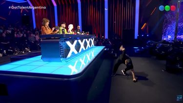 La increíble caída en Got Talent Argentina.
