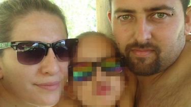 Sitio Andino | La víctima fatal junto a su hija de 5 años y su pareja, presunto autor intelectual del caso.