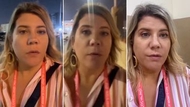 El mal momento de Dominique Metzger en Qatar: sufrió un robo mientras hacía una nota.