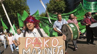 Sitio Andino | corte, marcha, ATE, trabajadores estatales en Colon y San Martin