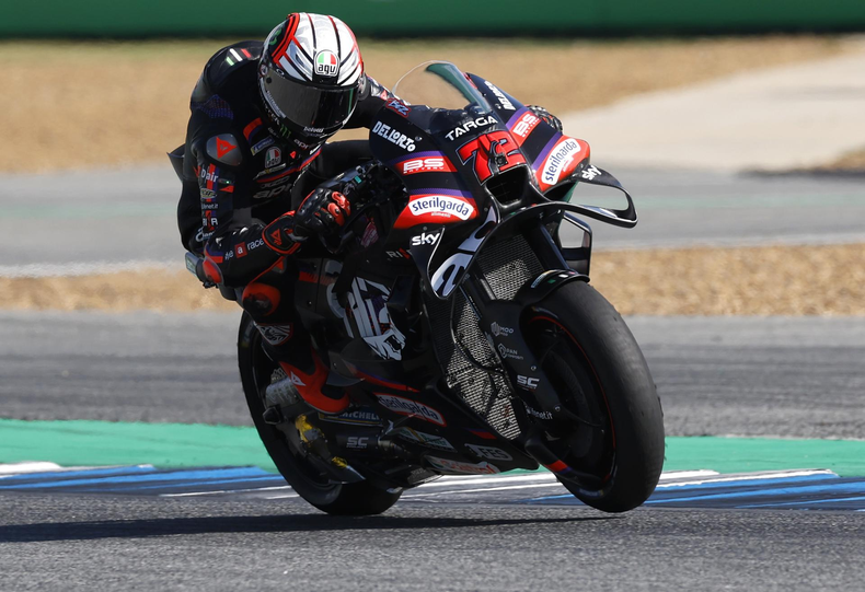 Marco Bezzecchi lideró de punta a punta en Tailandia y confirmó su gran momento en MotoGP.