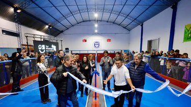 quedo inaugurada oficialmente la flamante cancha de bochas en san rafael