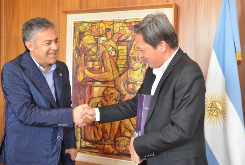 Jiafu Yuan gerente Gezhouba Group Company Cornejo
