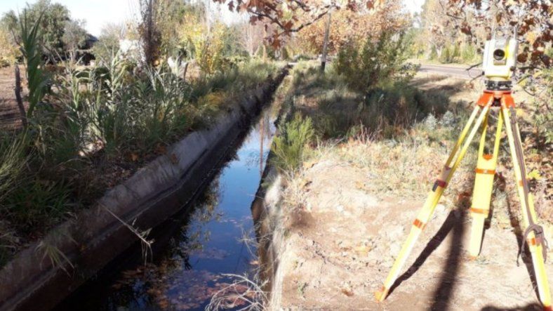 Avanza la modernización del canal Bombal, una obra clave para el riego en San Rafael