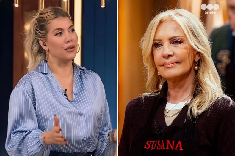 La picante pregunta de Wanda Nara que dejó expuesta y nerviosa a Susana Roccasalvo