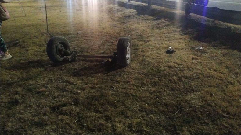 El accidente vial ocurrió este martes por la noche, en Guaymallén.