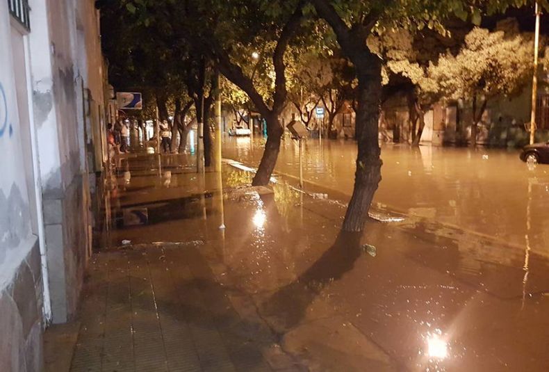 Rivadavia, inundación
